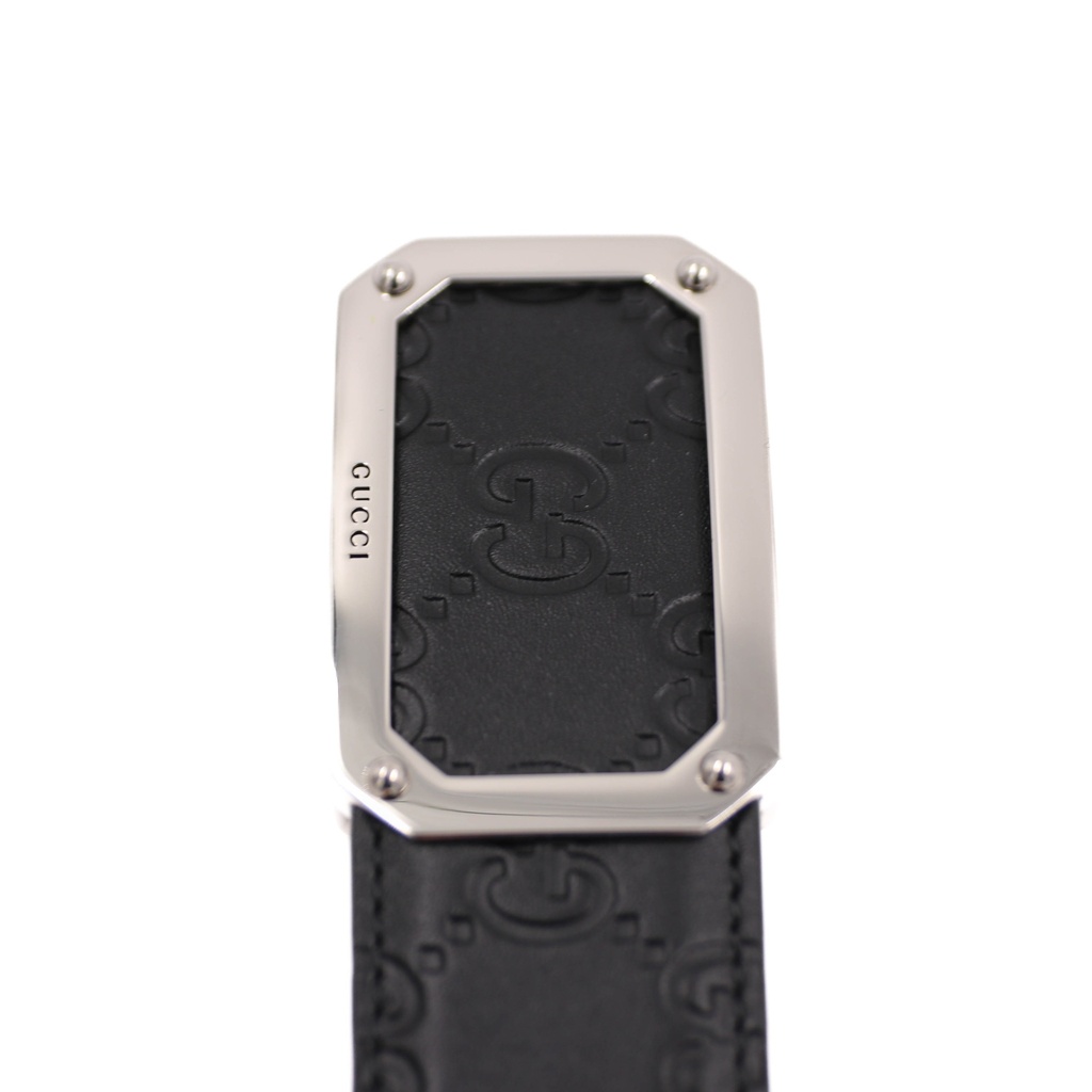 Gucci GG Supreme Belt with G Buckle Black 403941 95 38