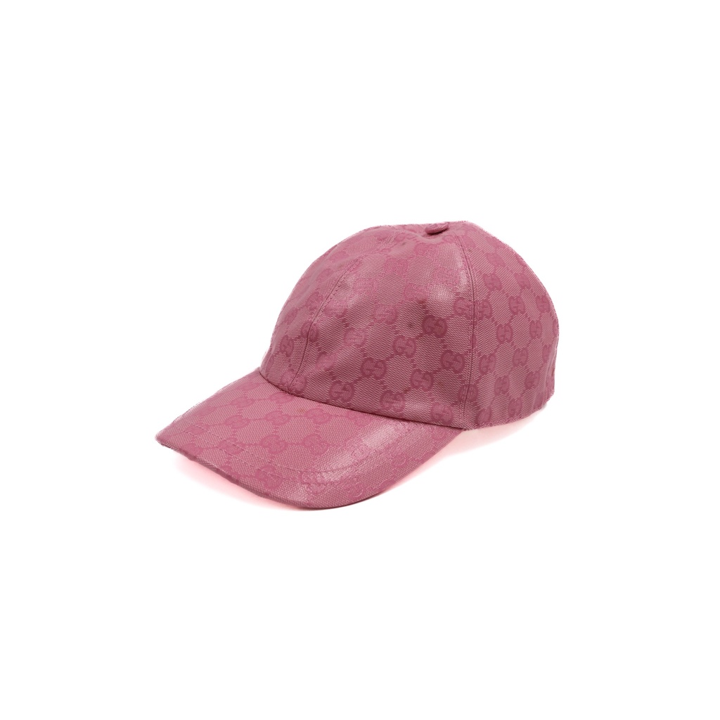 Gucci GG Crystal Baseball Hat Pink760147 Size S