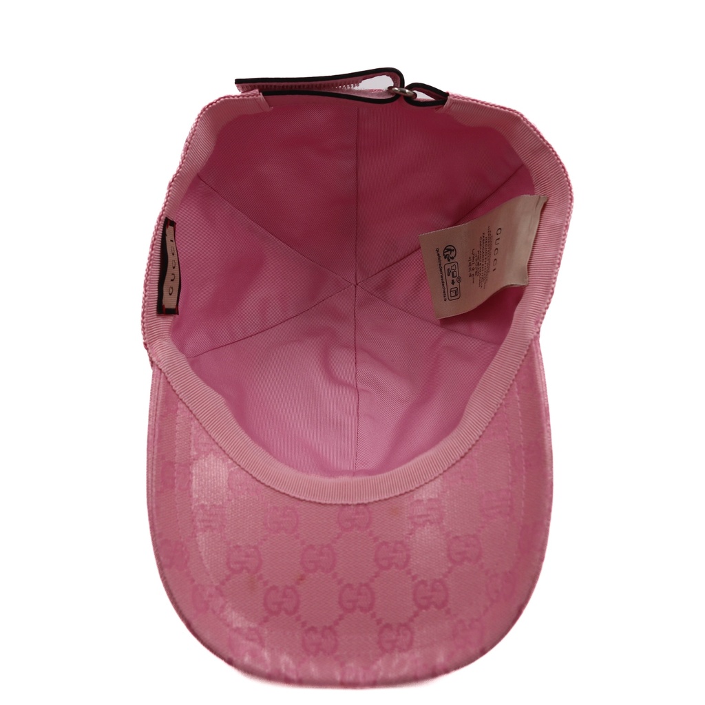 Gucci GG Crystal Baseball Hat Pink760147 Size S