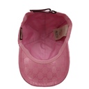 Gucci GG Crystal Baseball Hat Pink760147 Size S