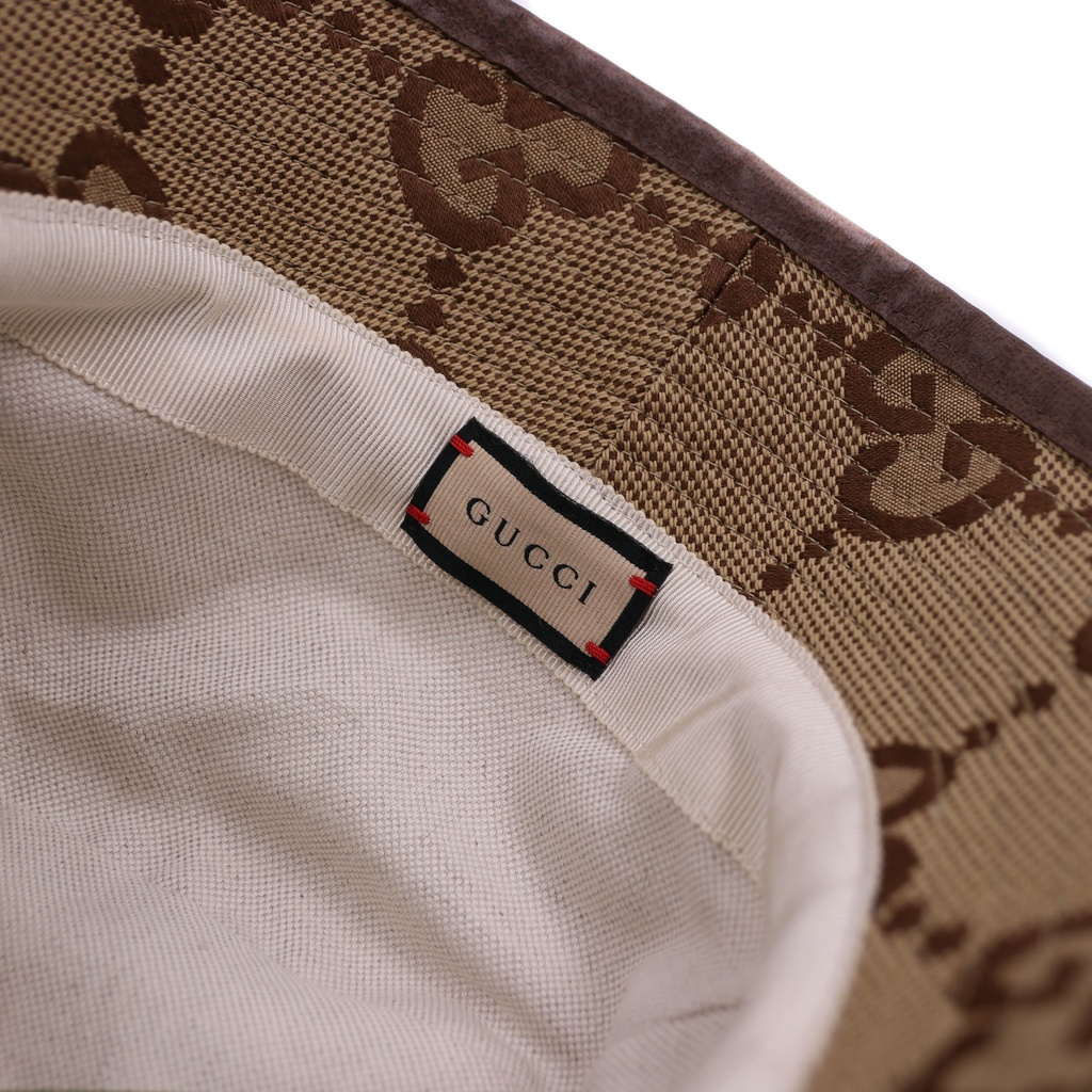 Gucci Jumbo GG Canvas Bucket Hat Small 681256