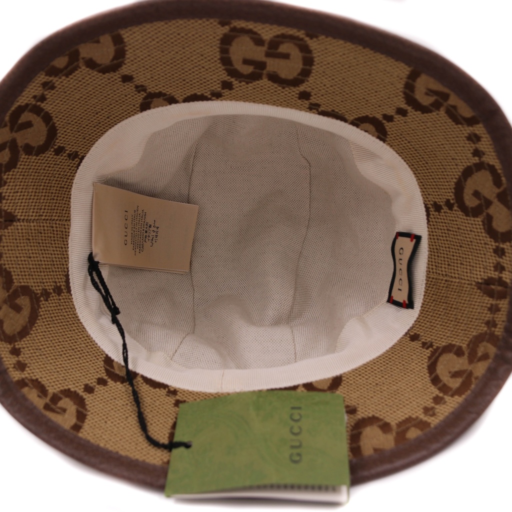Gucci Jumbo GG Canvas Bucket Hat Small 681256