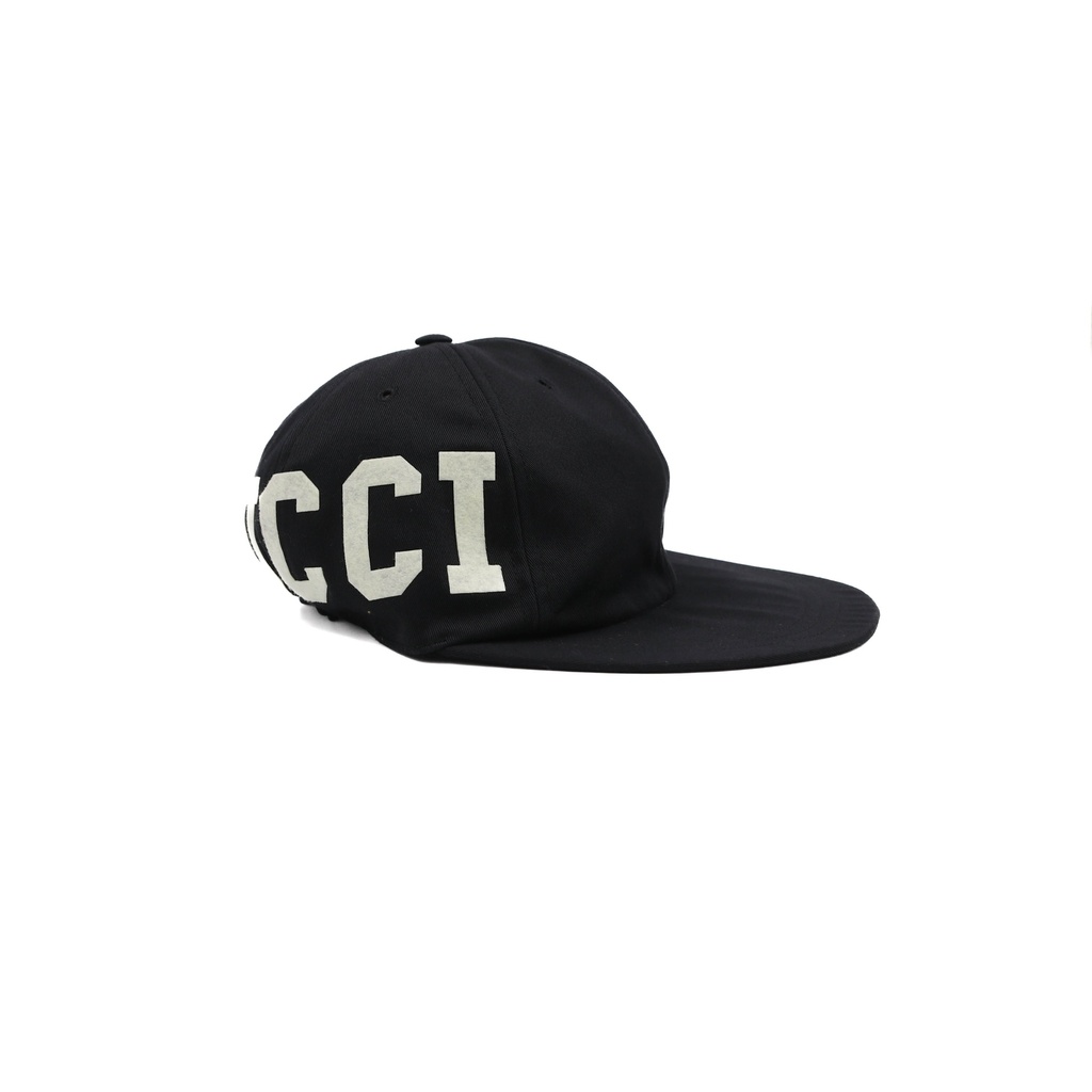 Gucci Large GG Canvas Cap Black 751400