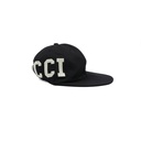 Gucci Large GG Canvas Cap Black 751400