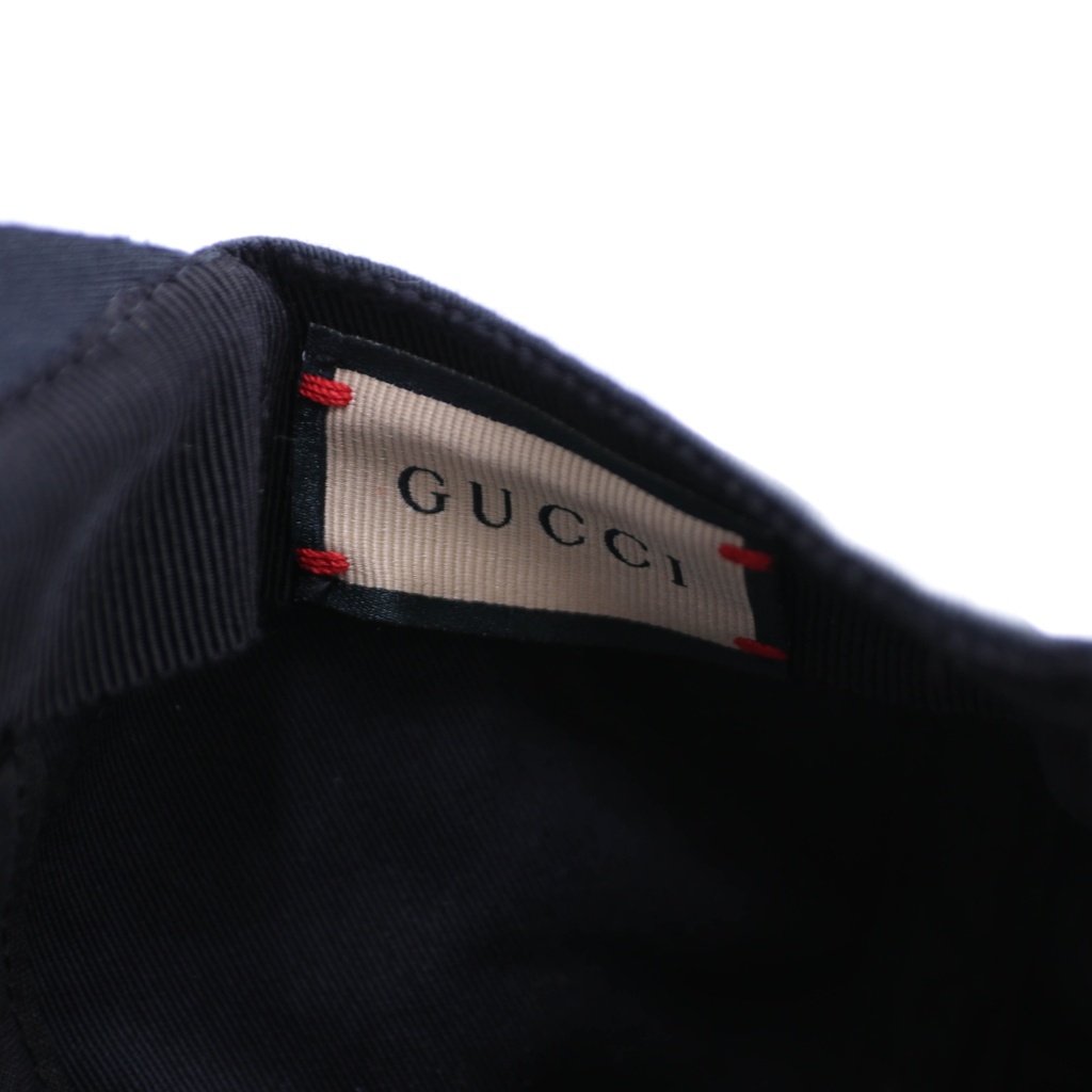 Gucci Large GG Canvas Cap Black 751400