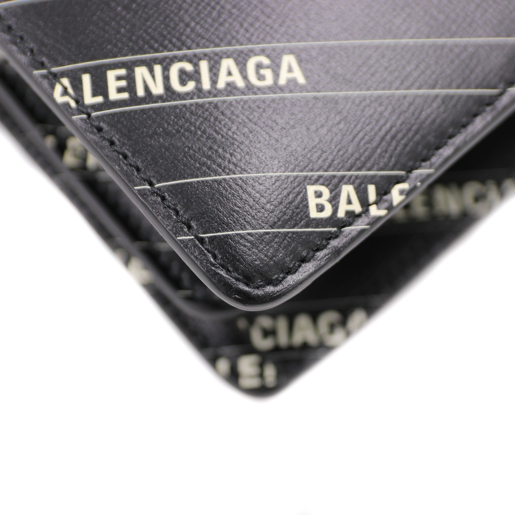Gucci X BALENCIAGA Calfskin Logo Print Small Dionysus Shoulder Bag Black 400249