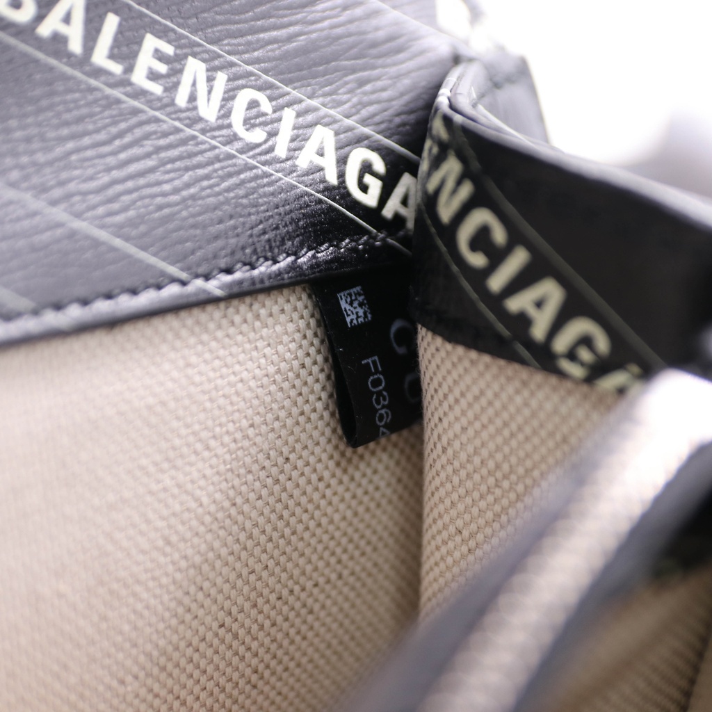 Gucci X BALENCIAGA Calfskin Logo Print Small Dionysus Shoulder Bag Black 400249