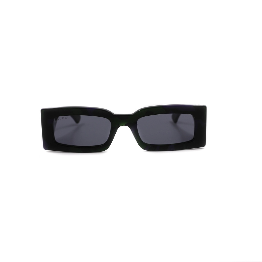 Gucci Rectangular Frame Sunglasses Black and Blue GG1425S