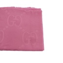Gucci GG Pink Wool Scarf In Size 45x195 581537