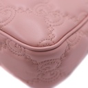 Gucci Gucci GG Matelassé Handbag Leather Pink 735049