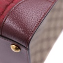 Gucci Large Tote Bag With Double G In GG Canvas Red