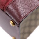 Gucci Large Tote Bag With Double G In GG Canvas Red