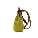 Hermes Herbag Zip Leather and Toile 31 Yellow