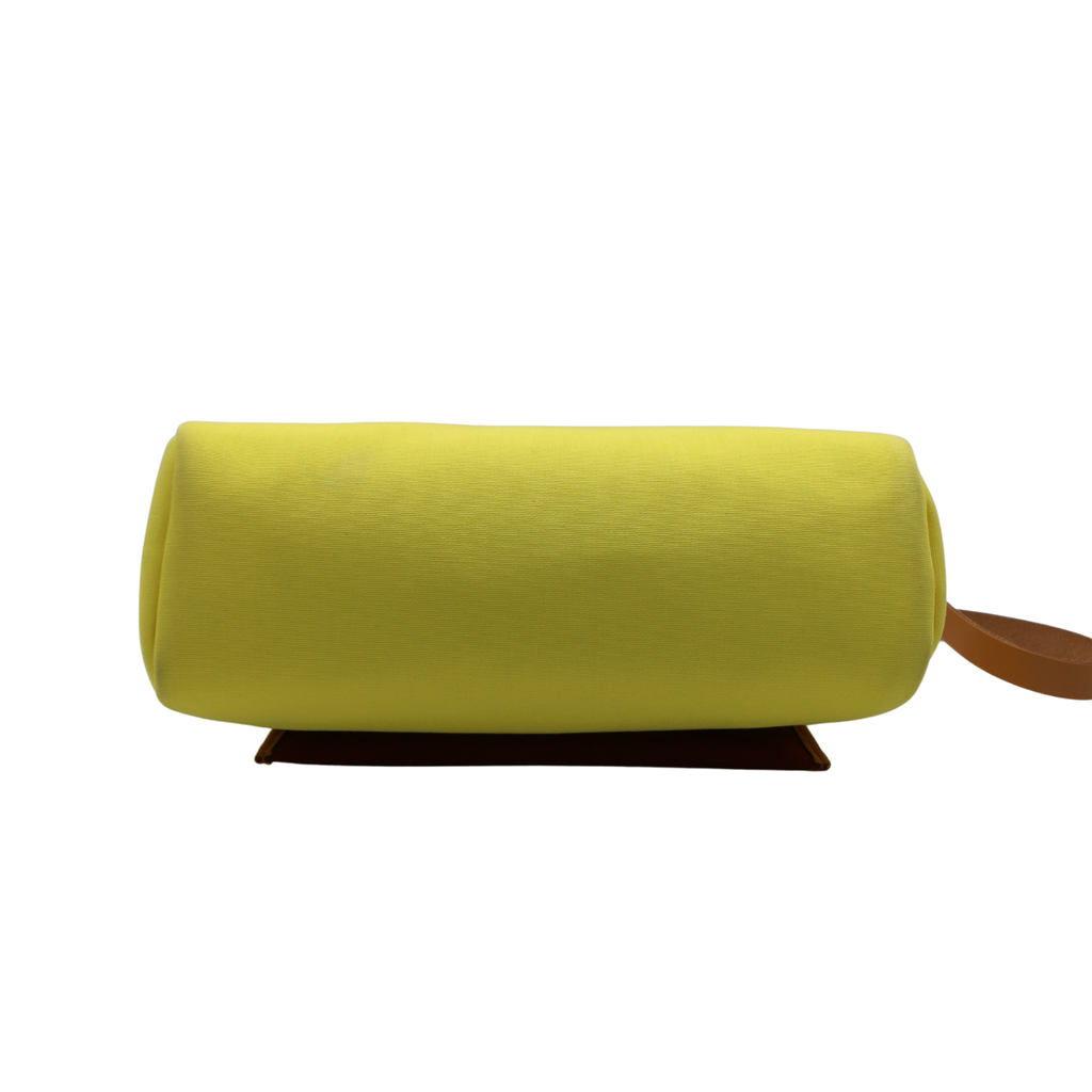 Hermes Herbag Zip Leather and Toile 31 Yellow