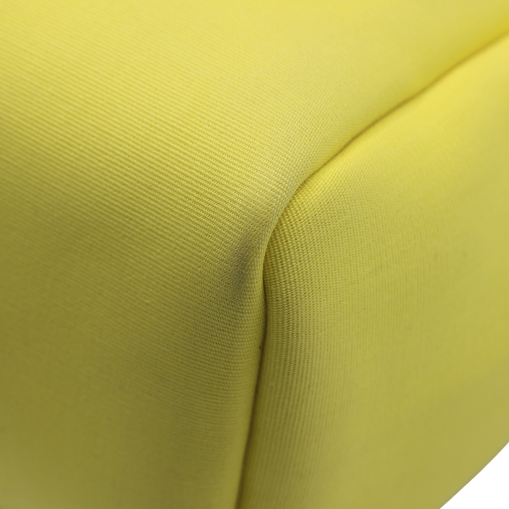 Hermes Herbag Zip Leather and Toile 31 Yellow