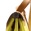 Hermes Herbag Zip Leather and Toile 31 Yellow