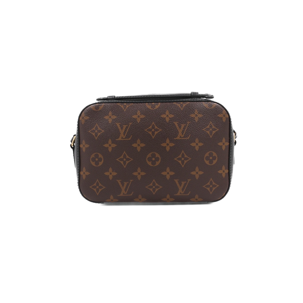 Louis Vuitton Monogram Saintonge Black Crossbody Bag