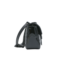 Gucci GG Marmont Small Patent Shoulder Bag Matelassé Black 443497