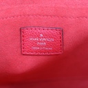 Louis Vuitton Soft Calfskin Mylockme Chain Bag BB Rubis