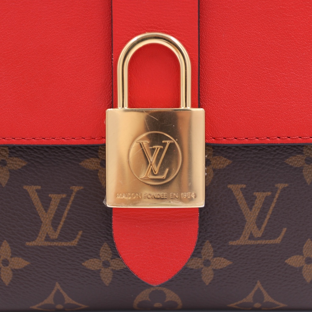 Louis Vuitton  Monogram Locky BB Red