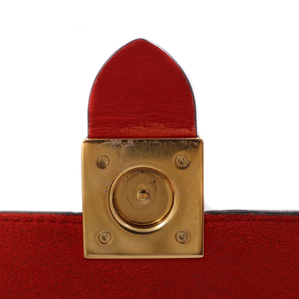 Louis Vuitton  Monogram Locky BB Red