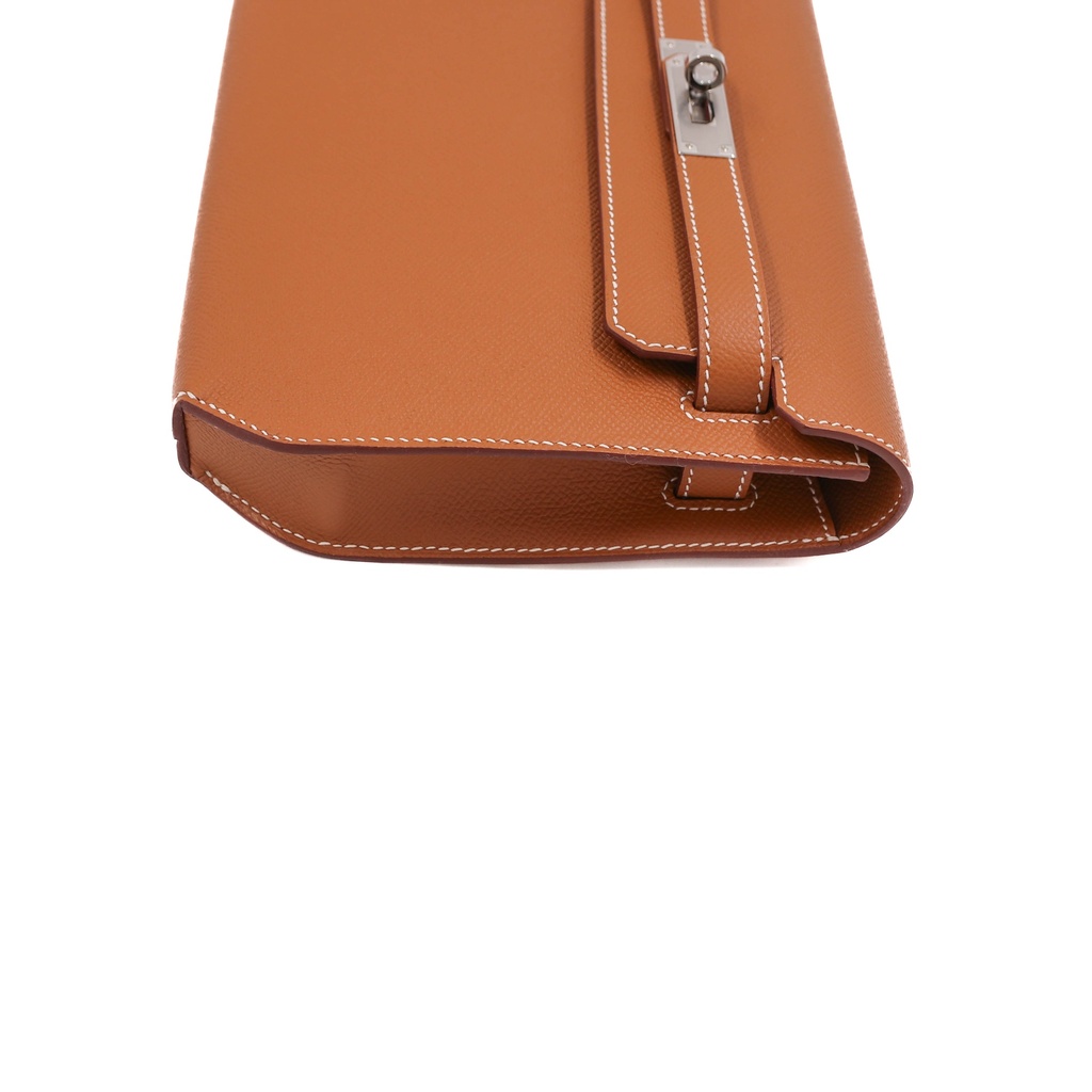 Hermès Kelly Depeches 25 Gold Togo Leather 