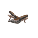 Christian Dior Canvas Jardin Botanique Embroidered J'Adoir Slingback Size 37 1/2