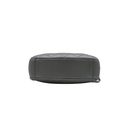 Chanel Metallic Lambskin Quilted Small Diamond CC Camera Case Dark Silver