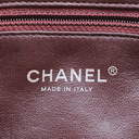 Chanel Metallic Lambskin Quilted Small Diamond CC Camera Case Dark Silver