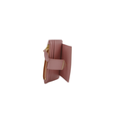 Prada Saffiano And Smooth Leather Card Holder Pink