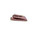 Prada Saffiano And Smooth Leather Card Holder Pink
