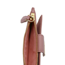 Prada Saffiano And Smooth Leather Card Holder Pink