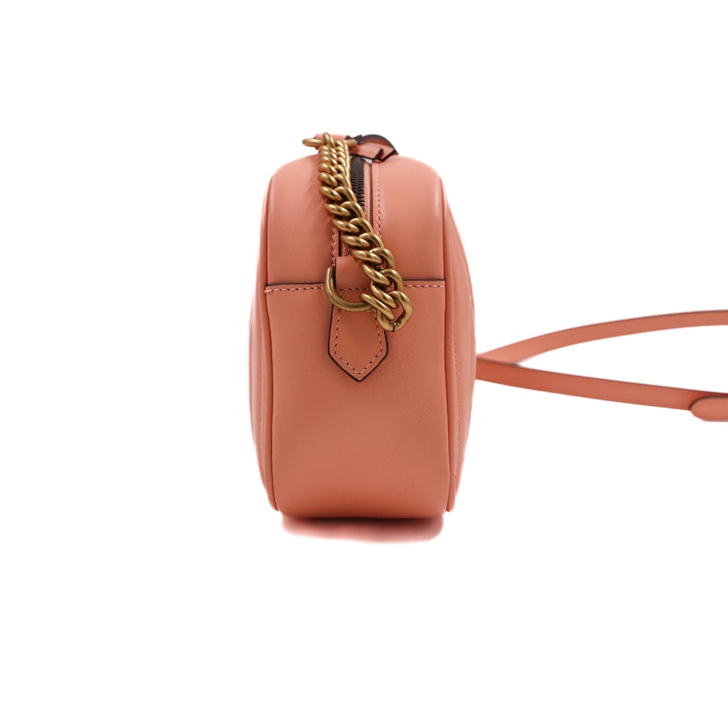 Gucci GG Marmont Small Off Peach Shoulder Bag 447632