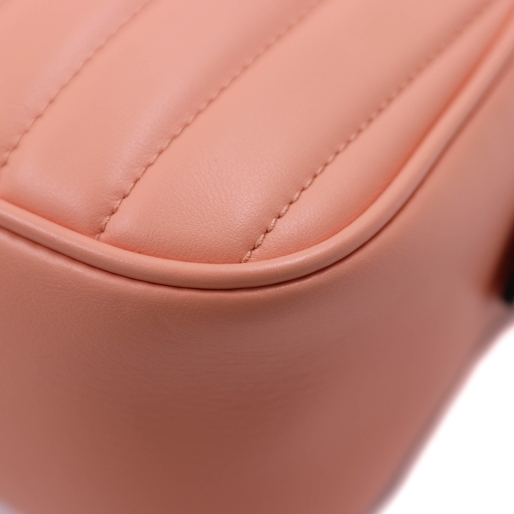 Gucci GG Marmont Small Off Peach Shoulder Bag 447632