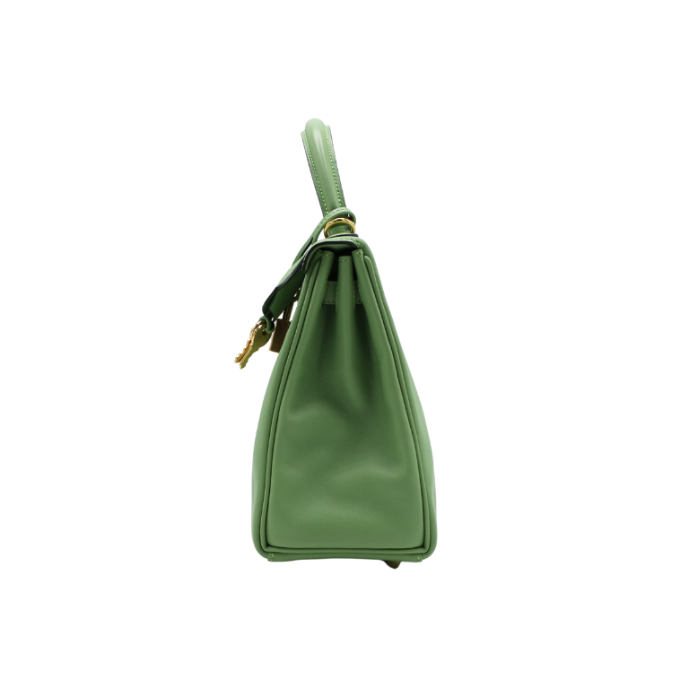 Hermes 25 Evercolor Kelly Retourne Vert Criquet Year 2024