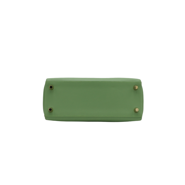 Hermes 25 Evercolor Kelly Retourne Vert Criquet Year 2024