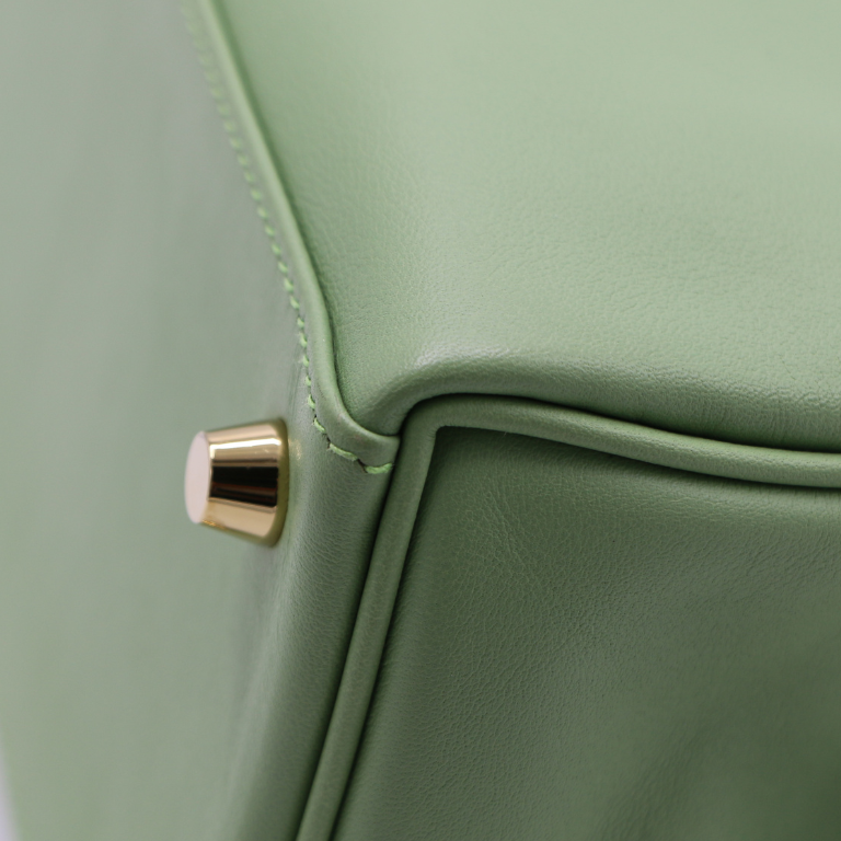 Hermes 25 Evercolor Kelly Retourne Vert Criquet Year 2024