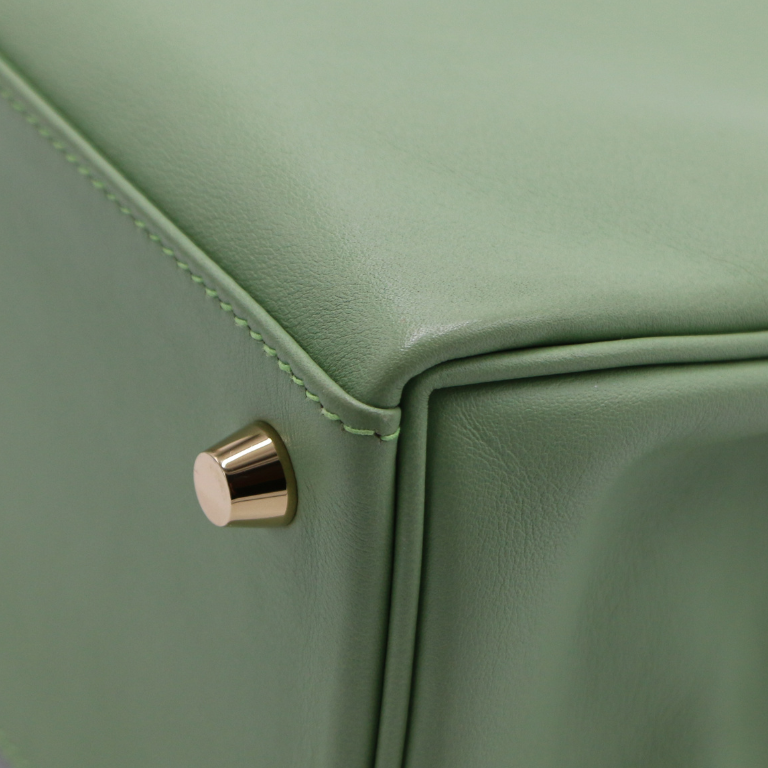 Hermes 25 Evercolor Kelly Retourne Vert Criquet Year 2024