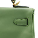 Hermes 25 Evercolor Kelly Retourne Vert Criquet Year 2024
