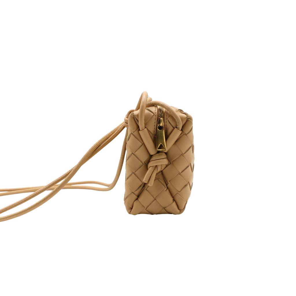 Bottega Veneta Nappa Intrecciato Small Loop Camera Bag