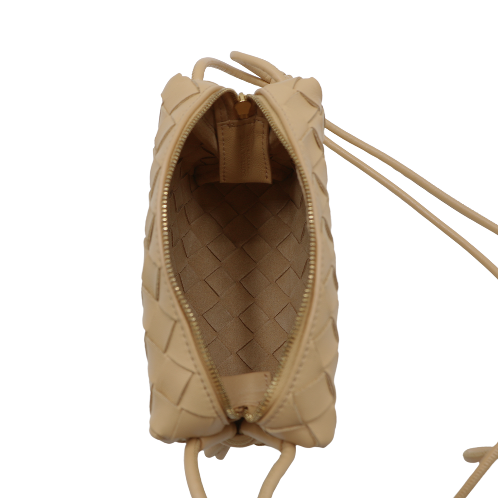 Bottega Veneta Nappa Intrecciato Small Loop Camera Bag
