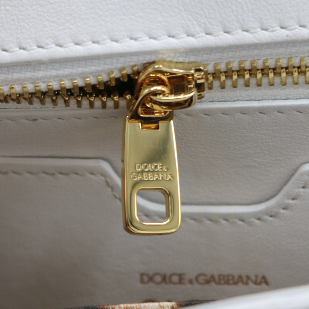 Dolce & Gabbana Medium Miss Sicily Bag White
