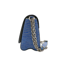Louis Vuitton LV Twist MM Blue Epi Leather