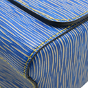 Louis Vuitton LV Twist MM Blue Epi Leather