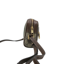 Gucci GG Supreme Monogram Web Mini Ophidia Shoulder Bag Brown