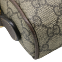 Gucci GG Supreme Monogram Web Mini Ophidia Shoulder Bag Brown