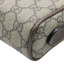 Gucci GG Supreme Monogram Web Mini Ophidia Shoulder Bag Brown