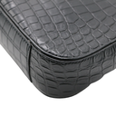 Saint Lauurent Le 5 à 7 croc-embossed leather shoulder bag