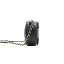 Chanel Lambskin Quilted Coco Midnight Camera Case Black