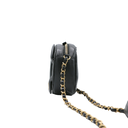 Chanel Lambskin Quilted Coco Midnight Camera Case Black